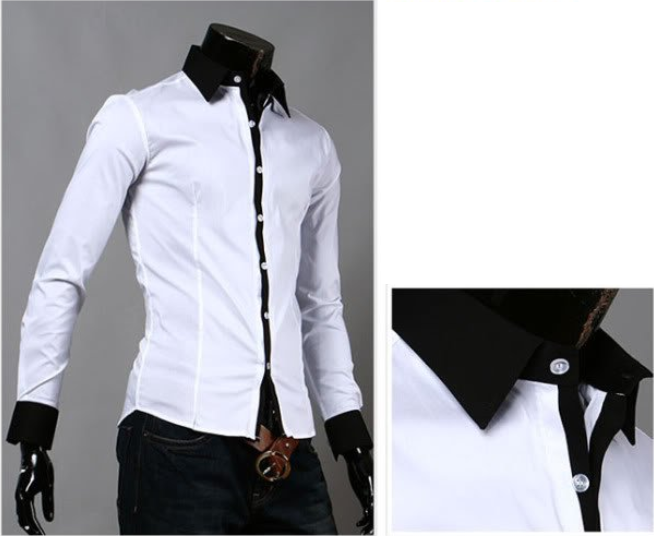 camisa social preta e branca, modelos de camisa social  