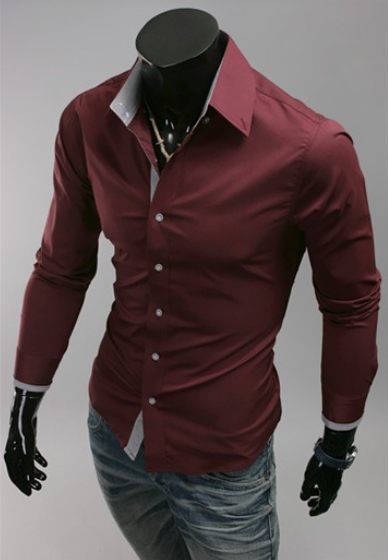 Camisa Slim Fit Masculina em Oferta