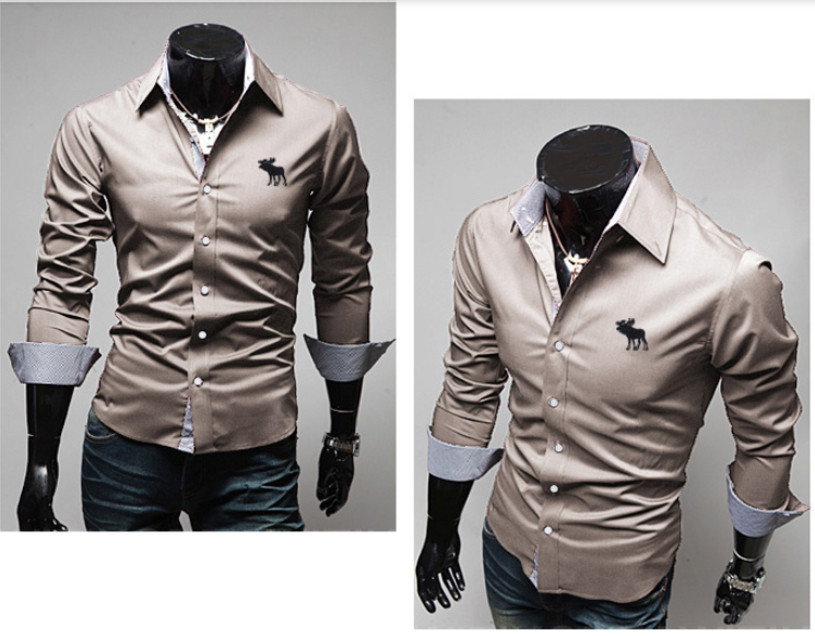 camisa fit slim masculina