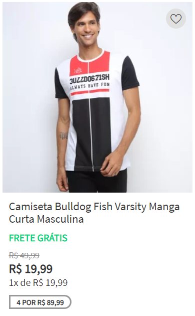 camiseta manga curta, camisa barata masculina manga curta 