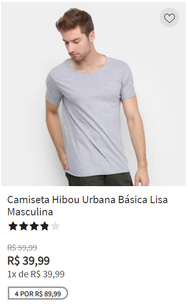 camiseta cinza basica masculina manga curta mercado livre, camisa cinza manga curta lisa, camisa barata masculina manga curta 