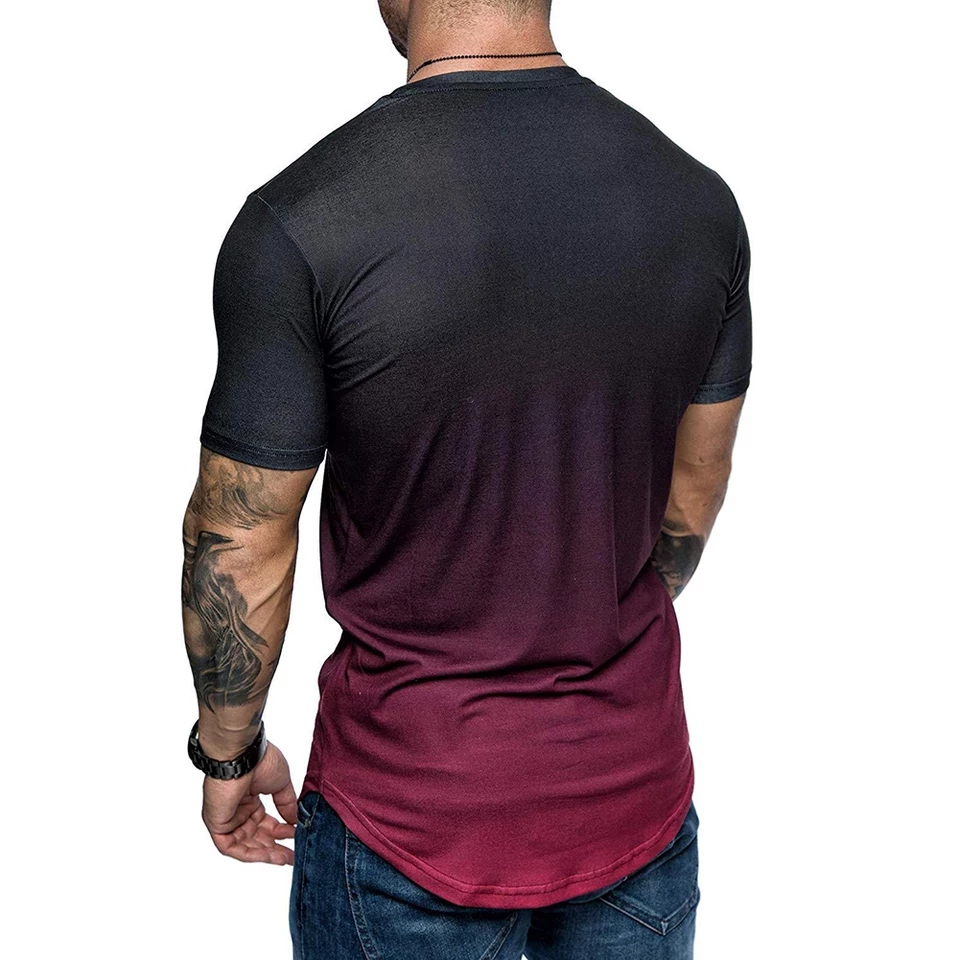 camiseta masculina preta basica gradiente comprar