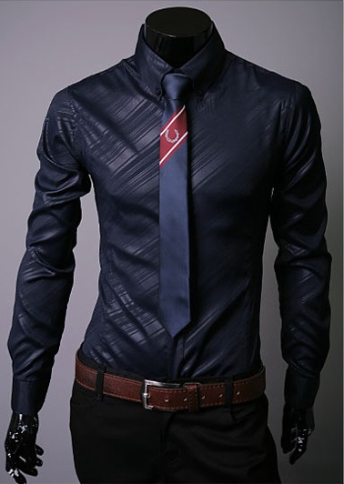 Shopjmix CAMISA SOCIAL MASCULINA EXECUTIVE SLIM FIT CORES