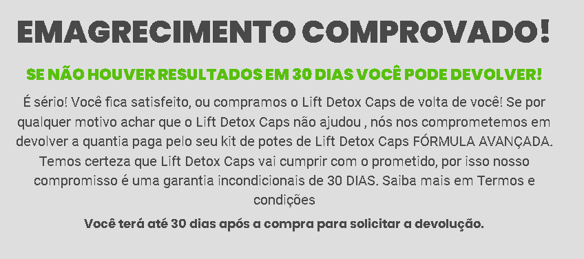 lift detox caps preço,