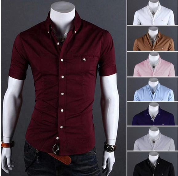 camisa social masculina slim vinho